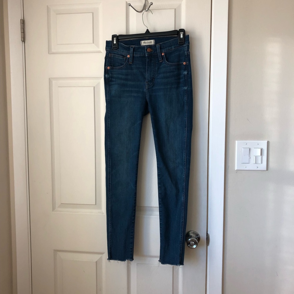 Madewell high rise jeans size 26
